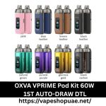 OXVA VPRIME Pod Kit 60W 1ST AUTO-DRAW DTL